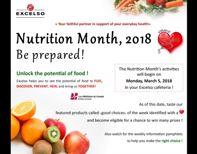 Nutriton month 2018